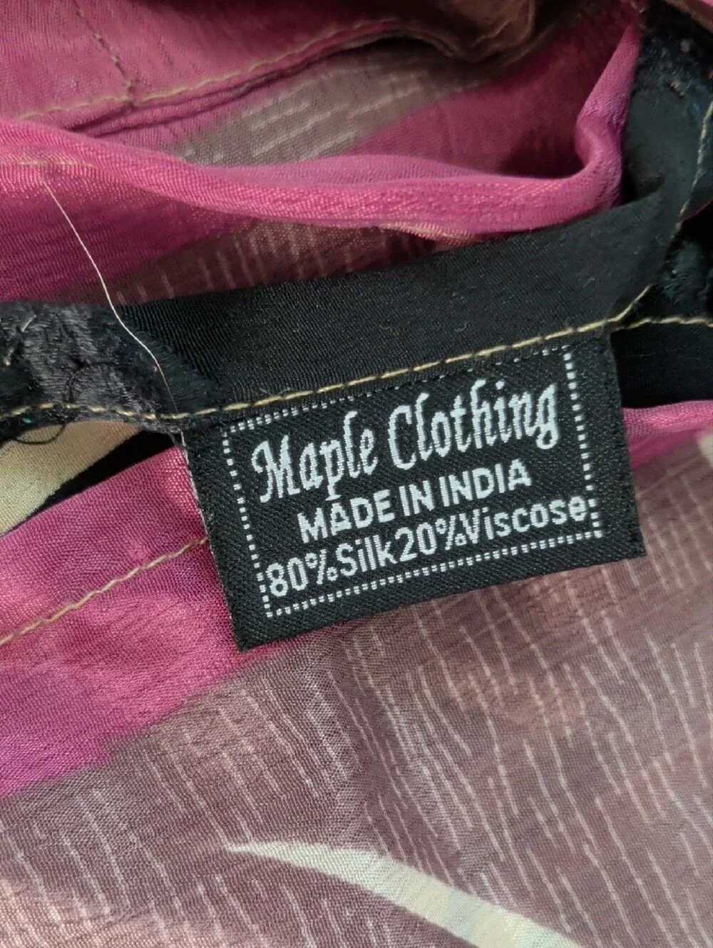 Women’s Reversible Silk True Wrap Made In India Midi Skirt Recycled Sari